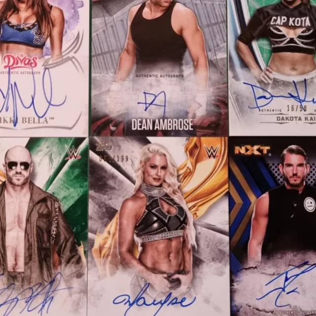WWE [AUTOGRAPHS] **Pick from List!**