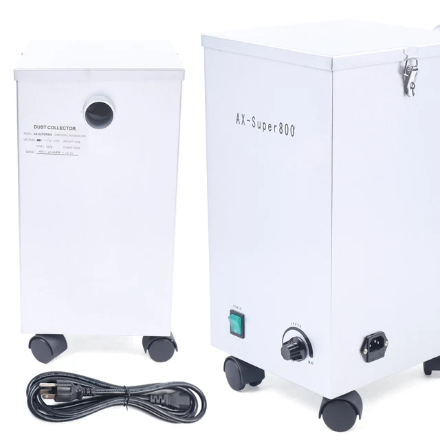 Dental Lab Dust Collector Extractor Vacuum Cleaner Suction Dust Removal Machine