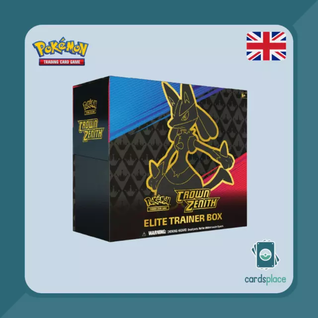 Pokemon ✘ Crown Zenith / Zenit der Könige  ✘ Elite Trainer Box ✘ ETB TTB SWSH