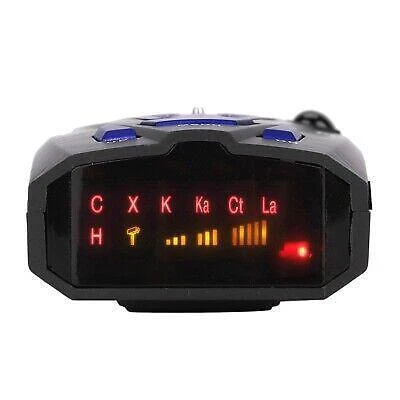 Rilevatore di sicurezza auto GPS 360° V7 display 16 bande