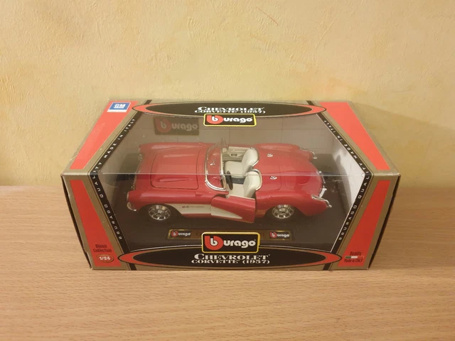 VOITURE CHEVROLET CORVETTE 1957 - Bburago EUR 49,00 - FR