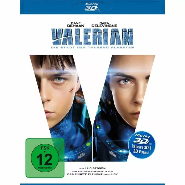 Blu-ray Neuf - Valerian-Die Stadt der Tausend Planeten BD 3d/2d