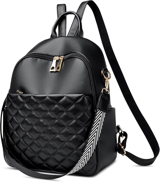 Zaino Donna Antifurto Fmeida - Borsa Zainetto Impermeabile Con Tante Tasche, Per Viaggi E Shopping - Foto 9