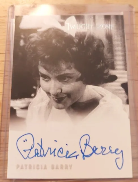 Twilight Zone Series 4 Science & Superstition Patricia Barry A85 autograph card