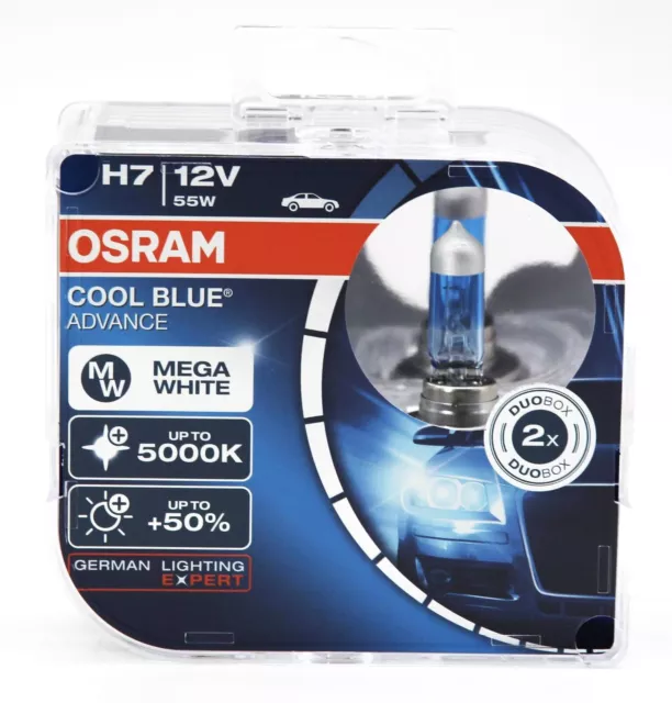 Osram halogen headlight lamps COOL BLUE INTENSE (NEXT GEN) H7 (1pcs)