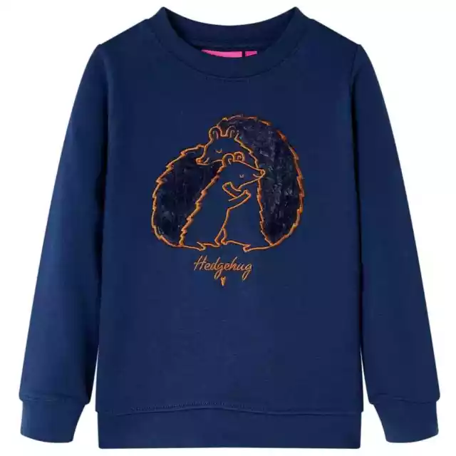 Sweatshirt pour enfants bleu marine 128 Z4H4