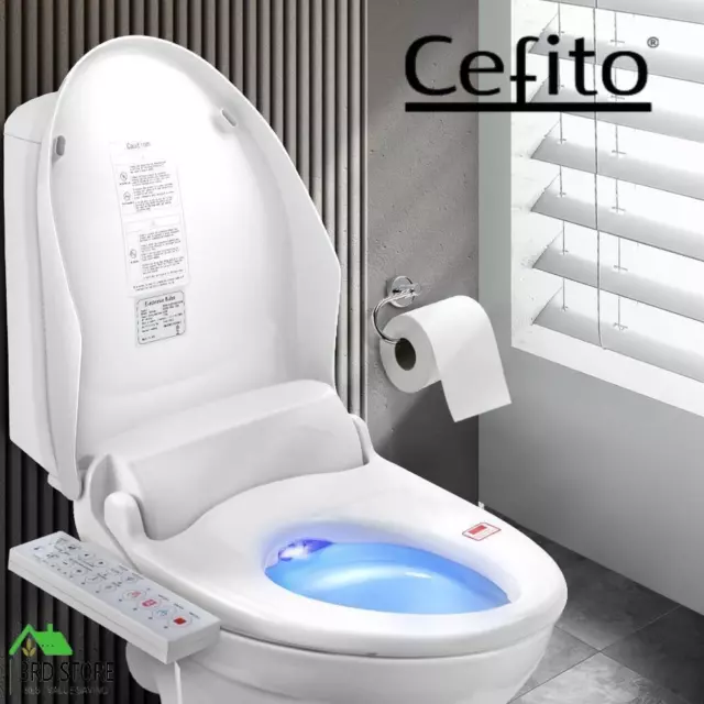 RETURNs Cefito Bidet Electric Toilet Seat Cover Electronic Seats Smart Wash Nigh