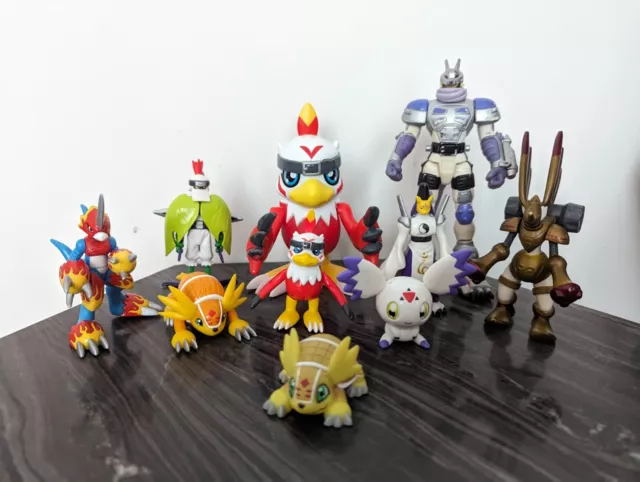 Digimon Adventure 02 Tamers Frontier Bandai Action Figure Lot