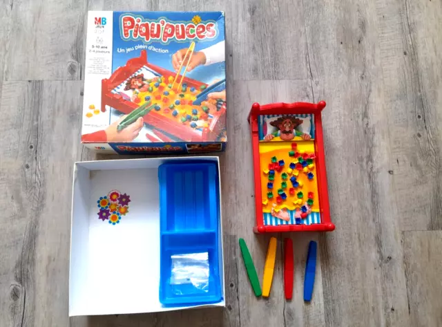 Jeu de société Piqu'puces - MB Jeux - Vintage -1985