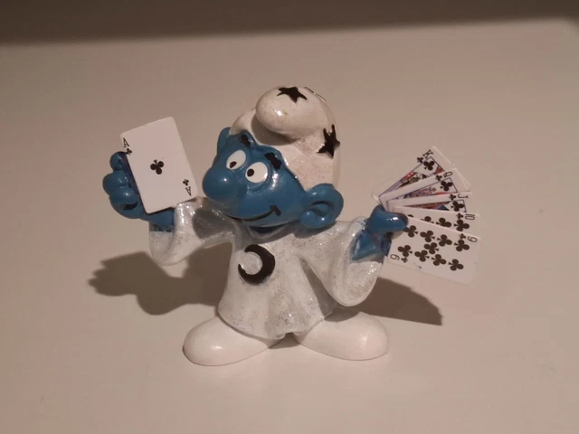 Figurine Schtroumpf Schleich - PROMO Shell 20191 - État TBE - Rare