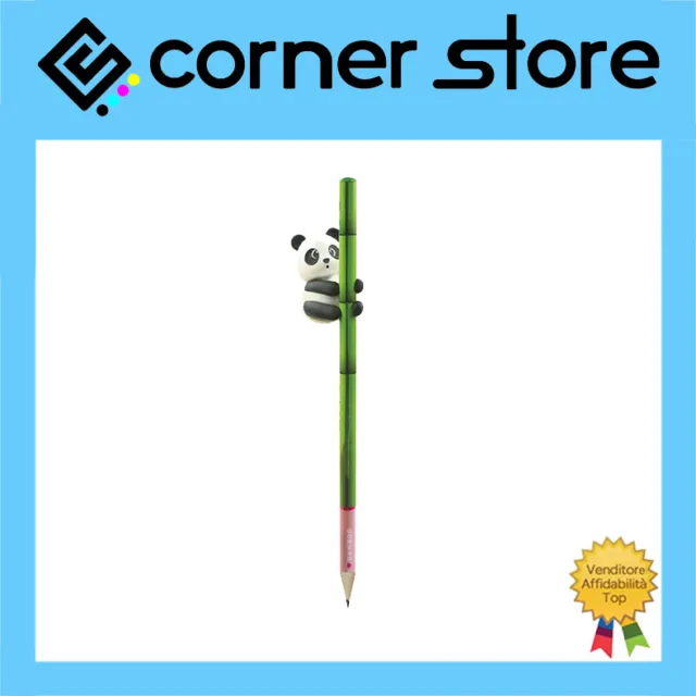 LEGAMI-matita con gomma panda