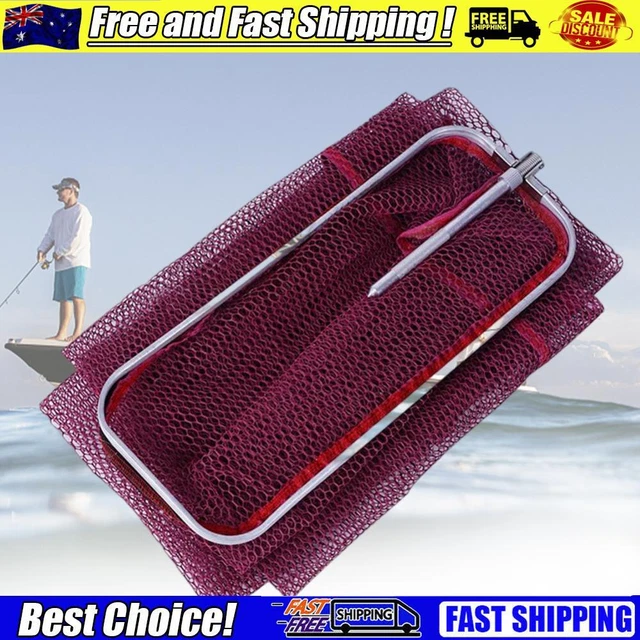 Fishing Net with Plastic Handle Portable Durable Antioxidant for Angler Supplies