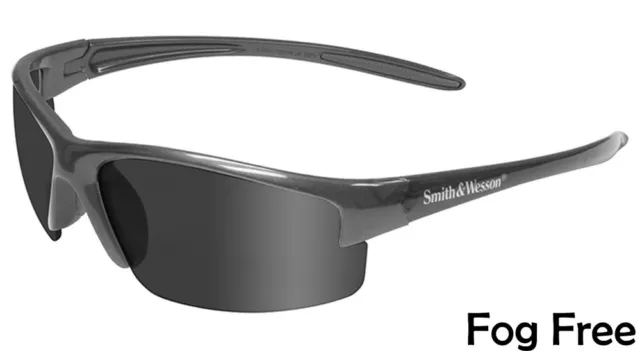 Smith and Wesson Equalizer Safety Glasses w/ Fog Free Smoke Lens + Free Shipping
