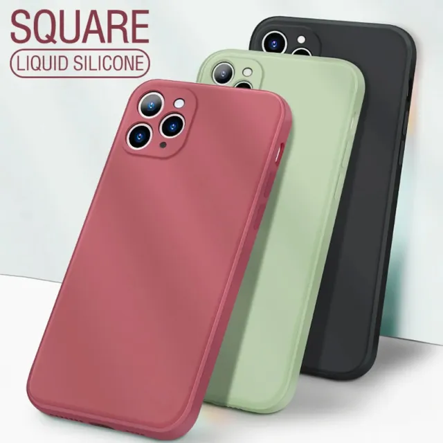 Phone Case For iPhone 15 14 13 12 11 Pro Max XS XR X 8 Shockproof Silicone Cover