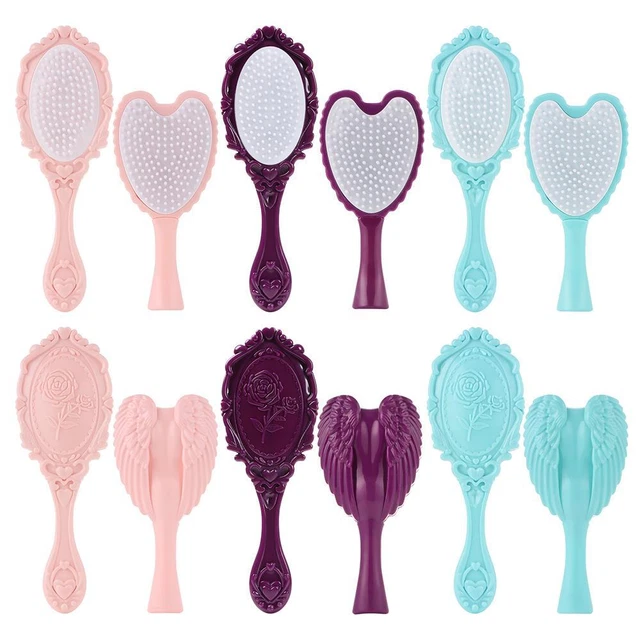 Mini Plastic Comb Dollhouse Decorations Eyelash Eyebrow Combs Doll Accessories