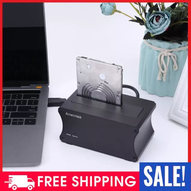 USB 3.0 To SATA Useful Hard Drive Dock Station Single Bay for 2.5/3.5 In HDD SSD