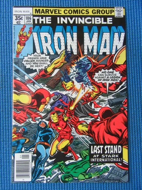 Invincible Iron Man # 106 - (Nm+) -Last Stand Stark International-Jack Of Hearts