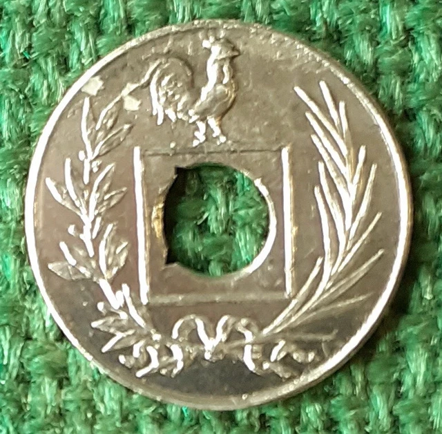 Essai De La 5 Centimes T.michelin 1892 Argent