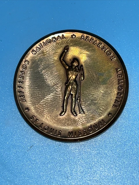 Jefferson National & Expansion Memorial Medal MACO Bronze St. Louis Missouri