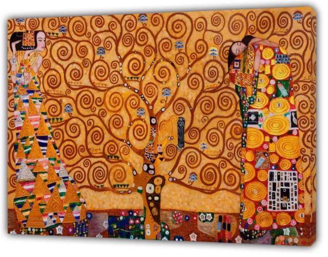 The tree of life  By Gustav Klimt Picture Print On Framed Canvas Wall Art