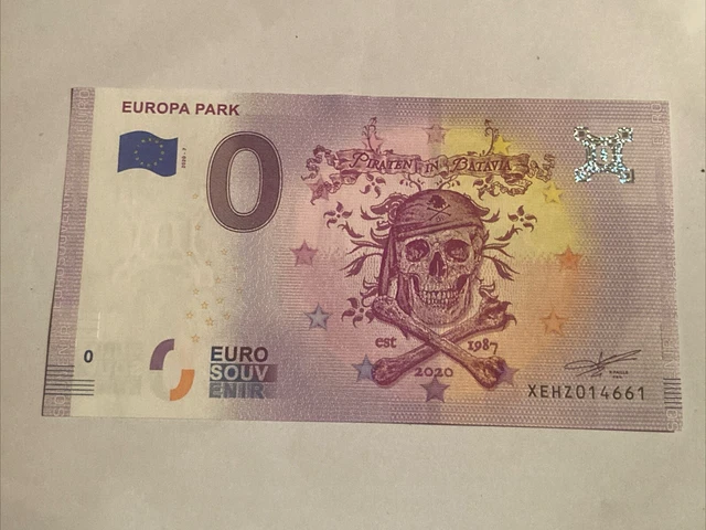 Billet Souvenir 0 Euro Thaïlande – Collection Zéro € – Papier Sécurité – Format 135x74 Mm – Numéro Unique