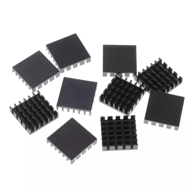 Pack of 10 Heatsink Cooler Fin Small Cooling Heat Sink for VGA RAM IC Chip MOS