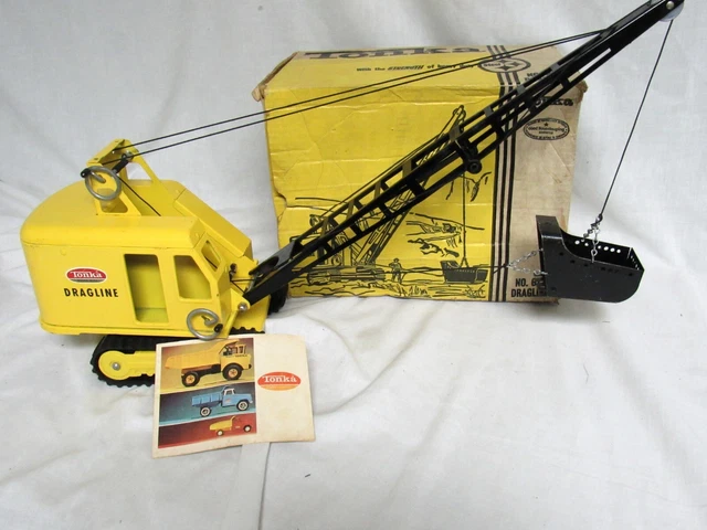 Vintage tonka dragline crane new arrivals