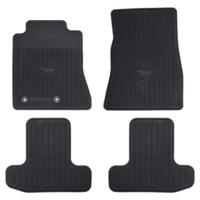 OEM NEW 20152020 FORD Mustang Front & Rear All Weather Floor Mats Set