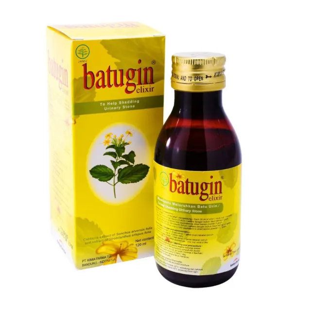 🔥 120ml Batugin Elixir Syrup to dissolve urinary stones [BEST SELLER]🔥💯💯