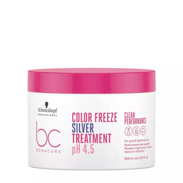 Schwarzkopf BC Bonacure Color Freeze Silver Treatment pH 4.5 500ml