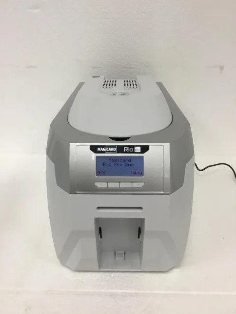 MAGICARD RIO PRO STD Duo Double-Sided ID Card Printer 3652-0021, WORKING FREESHP