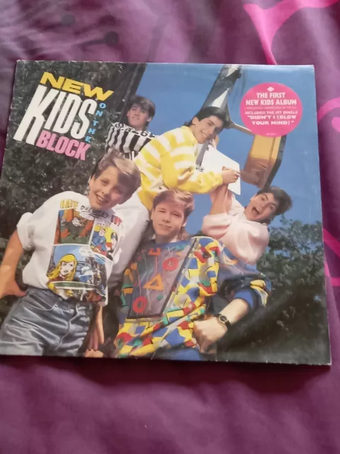 1986 Pop Vinyl LP, Neu Kids On The Block, A1-B1 1. Presse