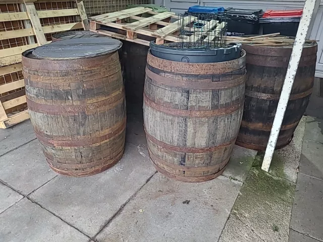 40 Gallon Oak Hogshead Whisky Barrels