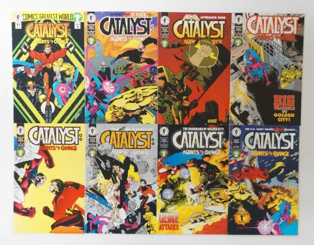 Catalyst #1-7 VF/NM complete series + Comics' Greatest World one-shot Dark Horse