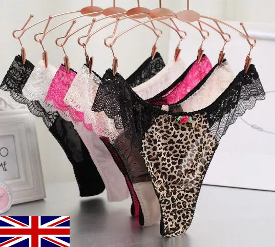 Womens Sexy Thong G-String Plus Size Knickers Lingerie Sizes:12-14 to 20-22 (UK)