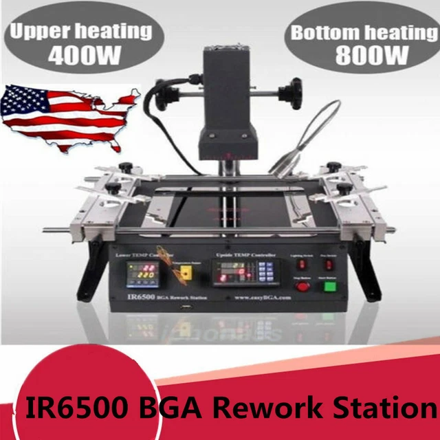 IR6500 BGA IR Infrared Rework Station Reflow Reball For XBOX 360 PS3 1250W