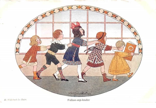 Illustrateur - n°61570 - H. Willebeek Le Mair - Little Song of Long Ago - Foll