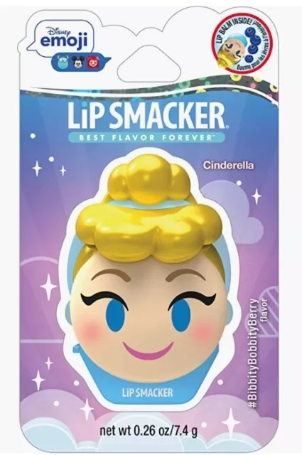 Lip Smacker Disney Cinderella Emoji Lip Balm, Bibbity Bobbity Berry