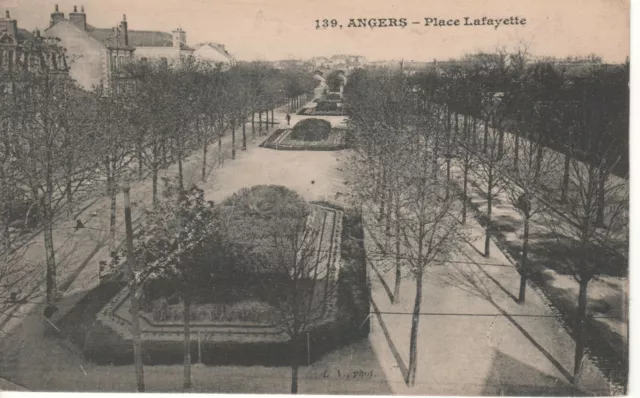 Cpa - Angers (49 Maine Et Loire) - Place Lafayette - Unwritten