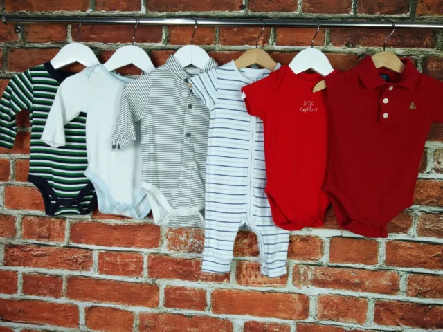Boys Baby Bundle Age 3-6 Months Gap Next M&S Bodysuit Romper Infant Set 68Cm