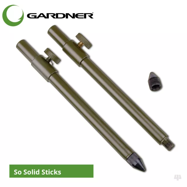 Gardner Tackle So Solid Sticks - Carp Pike Barbel Tench Bream Coarse Fishing