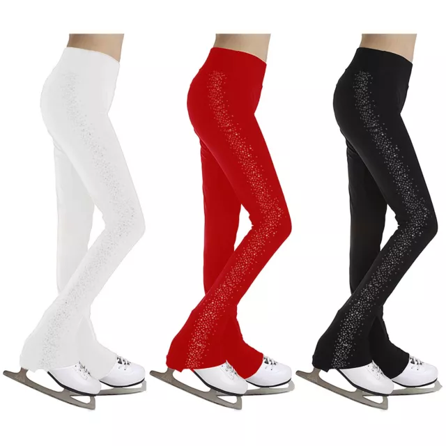 Figure Skating Apparel, Polartec Thermal Footless Tights