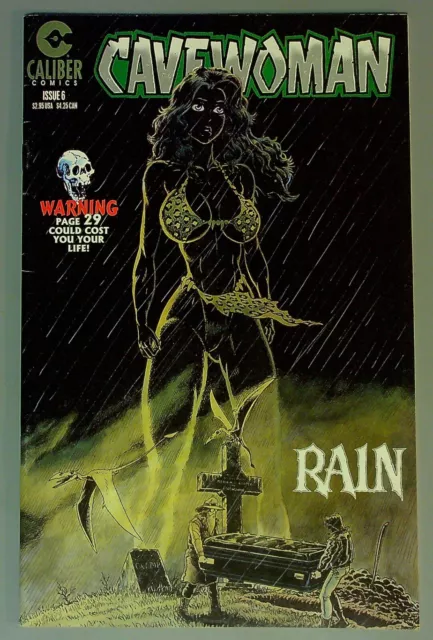 Cavewoman: Rain #6 ~ CALIBER 1996 ~ BUDD ROOT  FN