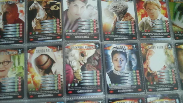 100 Different Doctor Who Trading Cards Battles In Time Monster Invasion Alien