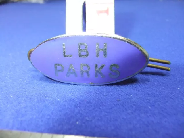 London parks gardens badge department borough lbh cap horticulture works