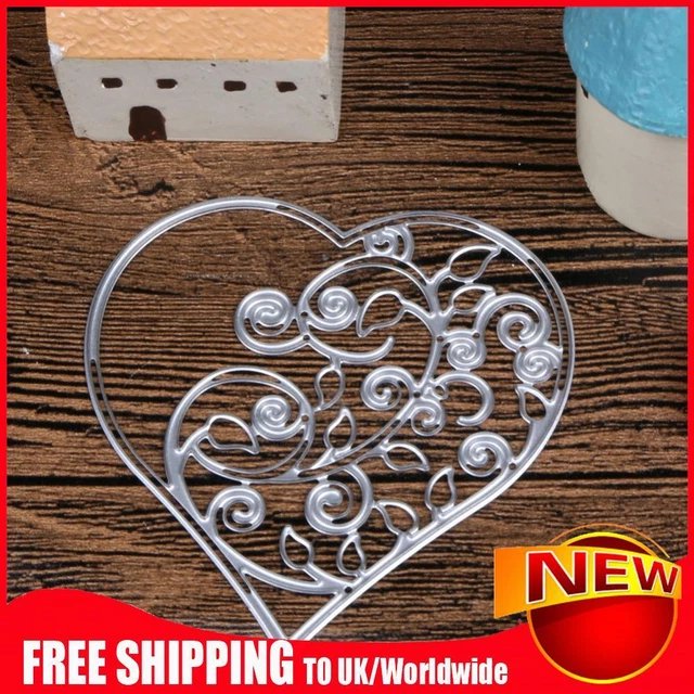 Cartella Per Goffratura Biglietti - Stencil Per Decorazione Carte, Album O Inviti Fai Da Te - Foto 12