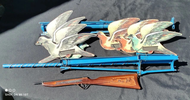 JOUET ANCIEN DE tir au pistolet / SPORT TRAINER MYSTERY SHOOTING