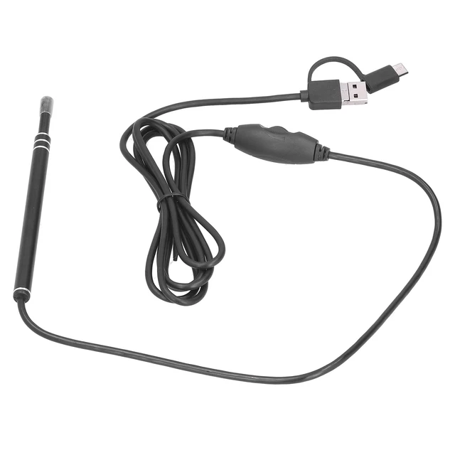 Endoscope De Nettoyage 'oreille 3 En 1 Outil Visuel De Suppression De Cérumen
