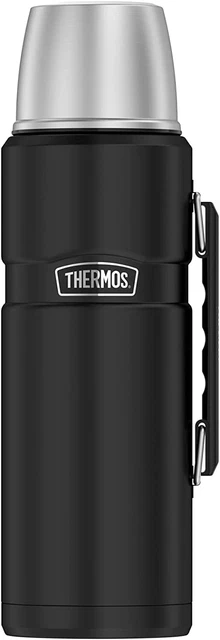 THERMOS bottiglia termica acciaio inox Stainless King, bottiglia isolante con tazza