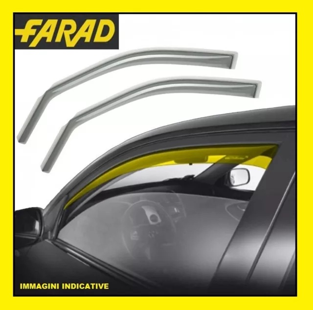 Déflecteurs Coupe-Vent D'Air Post Farad 2PZ Pour Suzuki Swift 05> 5P 2005>